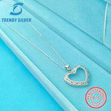 925 Silver Love Necklace for Women