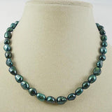 Baroque Freshwater Pearl Choker Necklace Heart Clasp