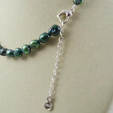 Baroque Freshwater Pearl Choker Necklace Heart Clasp