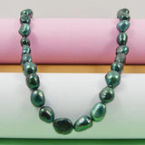 Baroque Freshwater Pearl Choker Necklace Heart Clasp