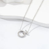 925 Silver Sapphire Gemstone Pendant Necklace