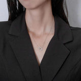 925 Silver Sapphire Gemstone Pendant Necklace