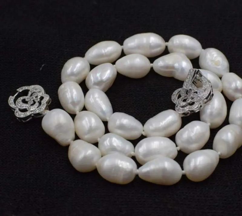 Baroque Freshwater Pearl Necklace 18 inch