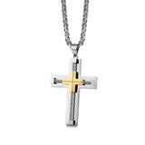 Stainless Steel Geometric Pendant Necklace Unisex