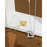 925 Silver Women's Heart Necklace