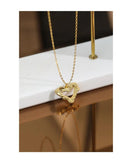 925 Silver Women's Heart Necklace