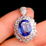 Imitated Sri Lankan Sapphire Necklace for Women