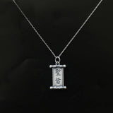 925 Silver Necklace Chinese Pendant Niche Jewelry
