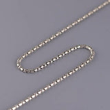 2mm Chain 925 Silver Fine Original S925 Silver Women Necklaces
