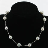 Baroque AA+ Pearl Necklace Pendant - Natural Pearl Chain