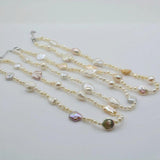 Baroque Pearl Short Necklace Freshwater Pearl Ladies Necklace