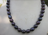 10-11mm Tahitian Pearl Necklace 18'' 14K