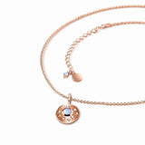 S925 Sterling Silver Moonstone Pendant Necklace for Women