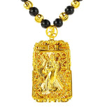 European Fine 24KT Pendant Necklace
