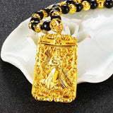 European Fine 24KT Pendant Necklace