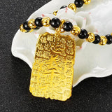 European Fine 24KT Pendant Necklace