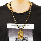 European Fine 24KT Pendant Necklace