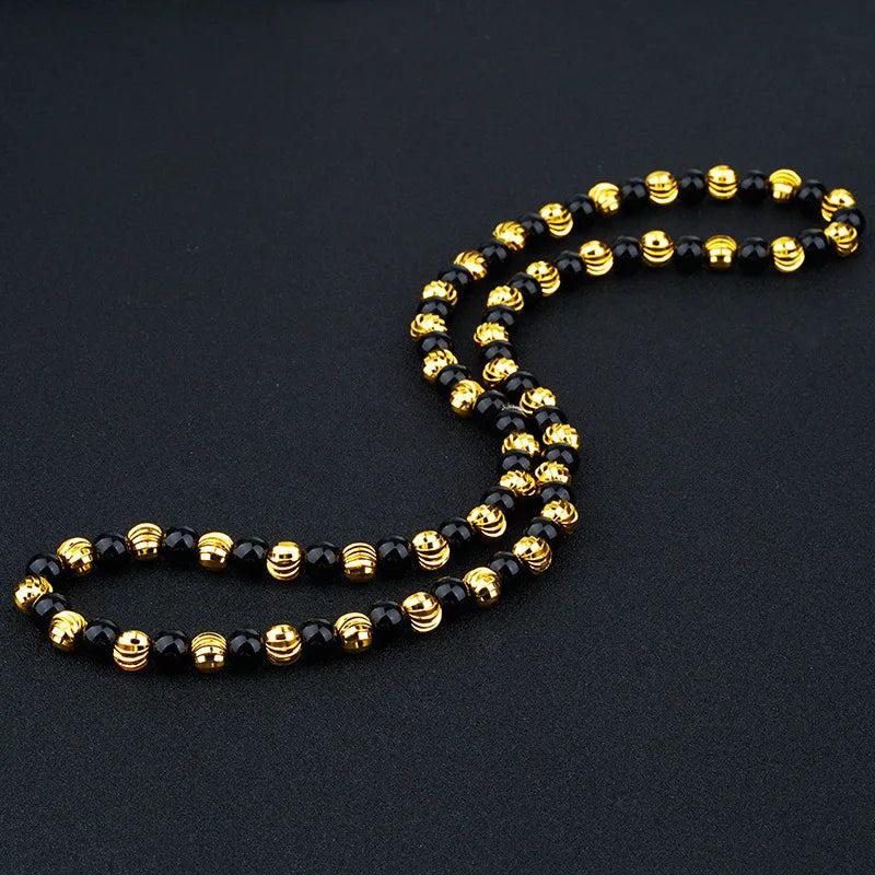 Vintage Fish Beads Pendant Necklace NL168