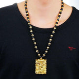 Vintage Fish Beads Pendant Necklace NL168