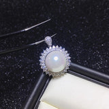 Elegant Zircon Diamond Pendant Necklace