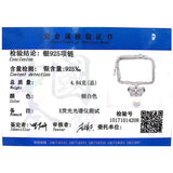 925 Silver Bowknot Necklace Pearl Pendant Wedding Jewelry