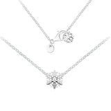 Sterling Silver Anime Couple 925 Beads Chokers DIY Chain Necklace
