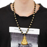 OMHXFC NL233 Guanyin 24KT Pendant Necklace