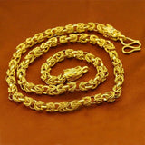 European Party Wedding 24KT Chain Necklace