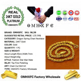 European Party Wedding 24KT Chain Necklace