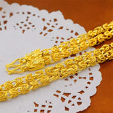 European Party Wedding 24KT Chain Necklace
