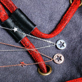 Personalized Star Necklace 100% Sterling Silver Pendant Chain S925