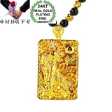 OMHXFC NL220 Tiger Rectangle Pendant Necklace