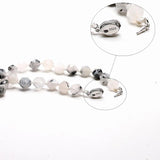 Tourmalinated Quartz Healing Necklace S925 Buckle