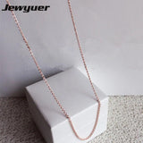 925 Sterling Silver Link Chain Necklace for Women