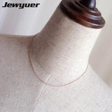 925 Sterling Silver Link Chain Necklace for Women