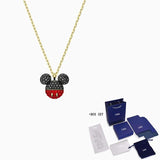 Mouse Necklace with Chain for Women's Jewelry