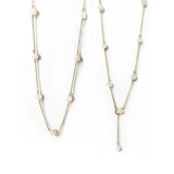 Moonstone 14k Pendant Necklace for Women Romantic Gift