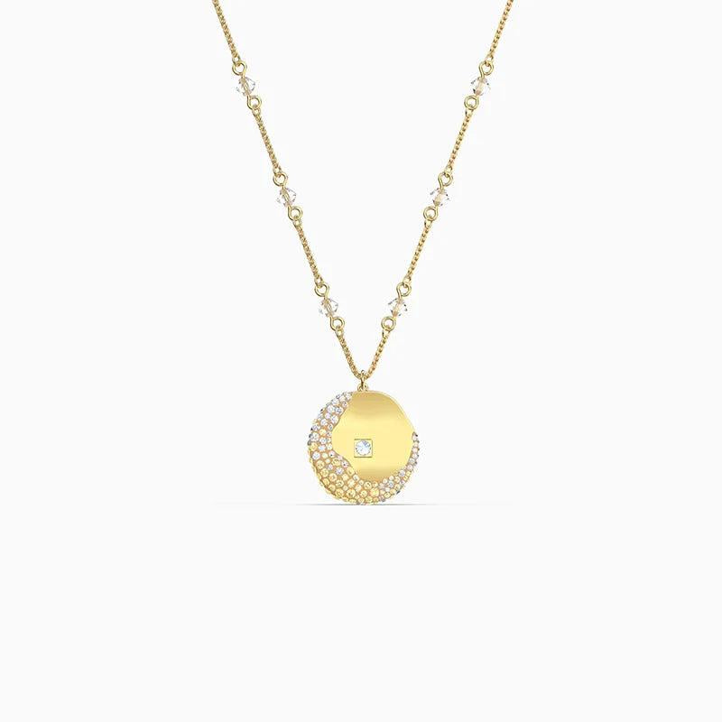 Charming Coin Pendant Necklace for Women - Romantic Jewelry Gift