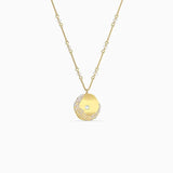 Charming Coin Pendant Necklace for Women - Romantic Jewelry Gift