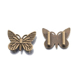 10Pcs Alloy Butterfly Beads Sun Flowers Spacer Loose Bead Jewelry Findings