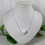 Shell Pearl Necklace Rhinestone Beads Sea Shell Pearl Jewelry Wedding