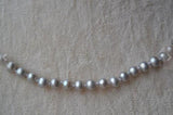 4mm Gray Freshwater Pearl Necklace Fine Jewelry