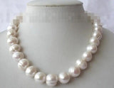 Baroque Freshwater Pearl Necklace 10-11mm Round H86