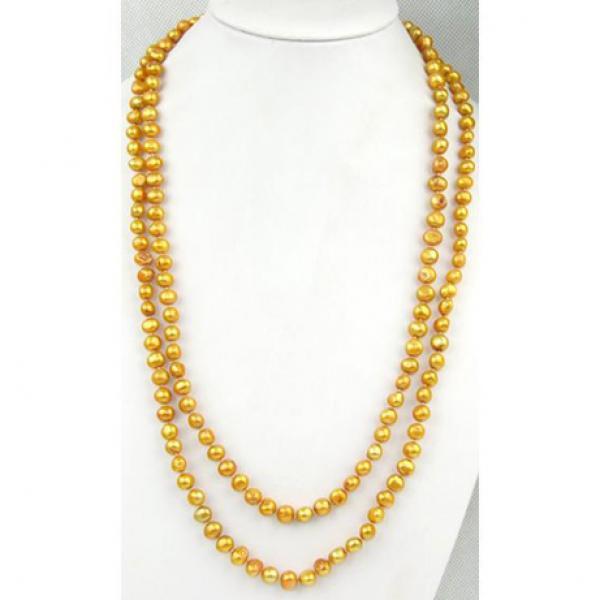 Baroque Freshwater Pearl Necklace 52'' Long