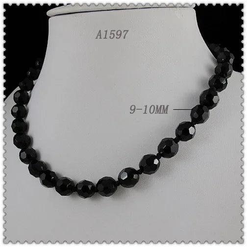 Charming 10mm Crystal Beads Necklace for Women