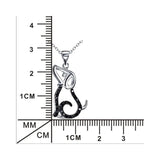 Pet Puppy Micro Pendant S925 Sterling Silver Necklace