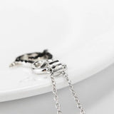 Pet Puppy Micro Pendant S925 Sterling Silver Necklace