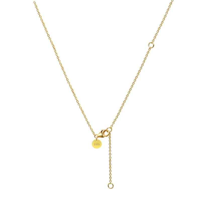Silver Adjustable Light Sense Collarbone Chain for Women
