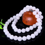 Natural Jade 8mm Necklace Beaded Pendant Gemstone Gift Jewelry P11