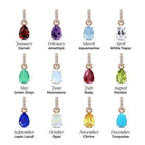 European S925 Sterling Silver GEM PENDANT NECKLACE